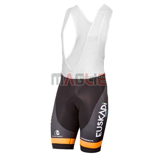 2018 Maglia Euskadi Manica Corta Arancione